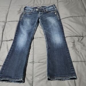 Silver Jeans Dark Blue Flare Denim